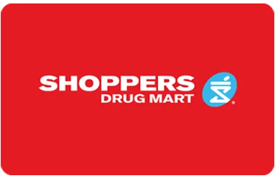 Shoppers Drug Mart gift card